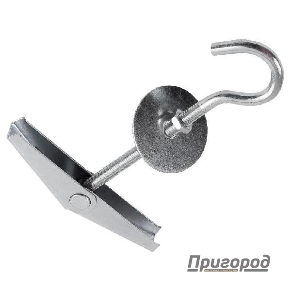 Дюбель складной пружинный с крюком 8х100