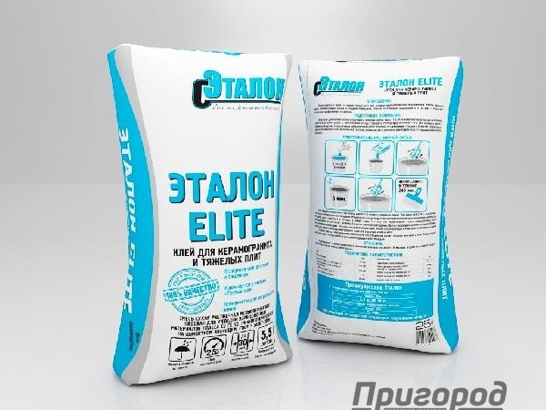 Клей для керамогранита "Эталон Elite" 25 кг