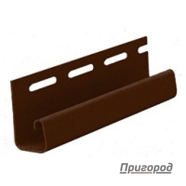 J-профиль мал. КОРИЧНЕВЫЙ. 3,0м