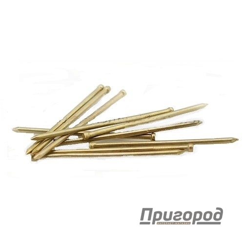 Гвозди латунированные финишные 1,4х30   